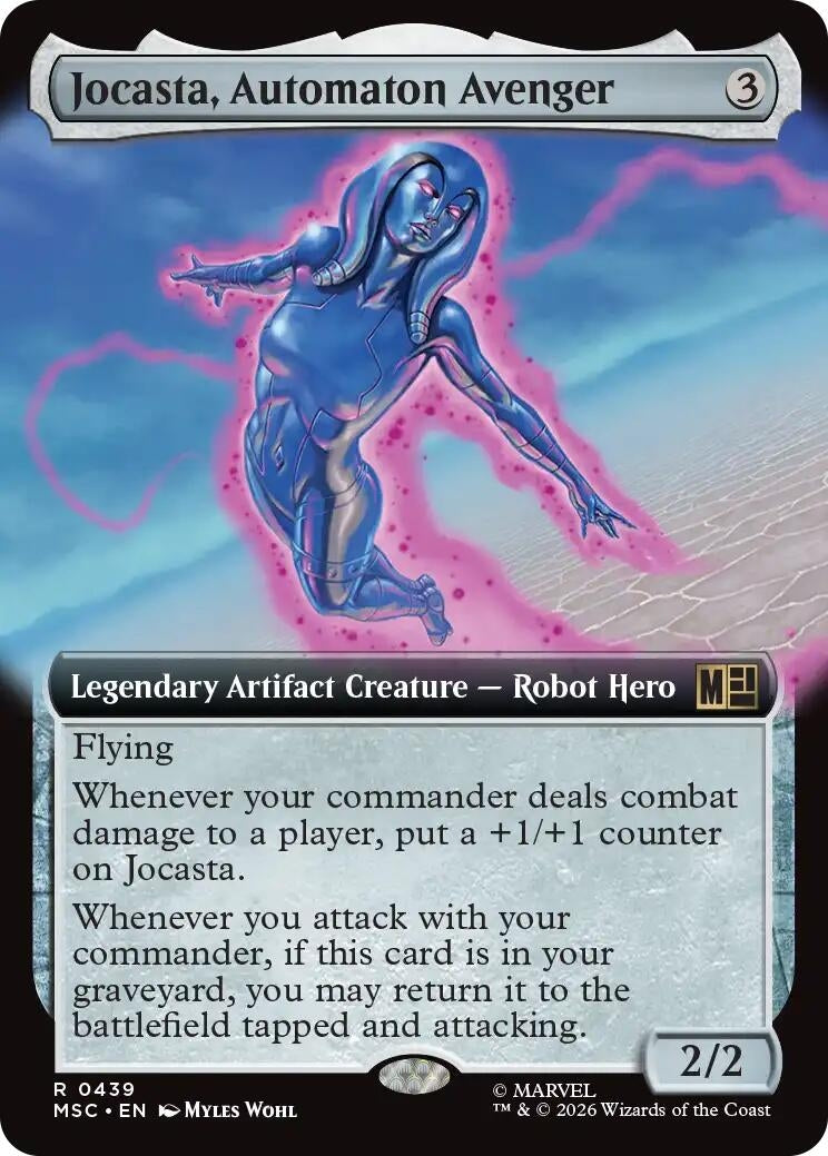 Image for Jocasta, Automaton Avenger (Extended Art) (439) (MSC) - Magic: The Gathering