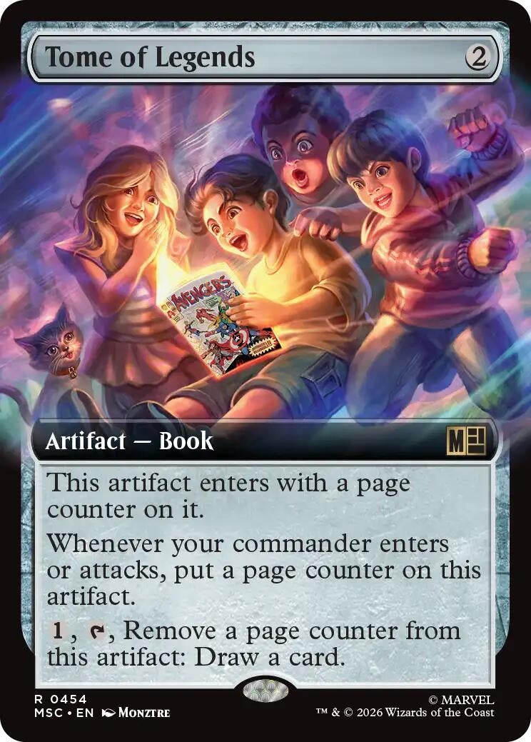 Image for Tome of Legends (Extended Art) (454) (MSC) - Magic: The Gathering