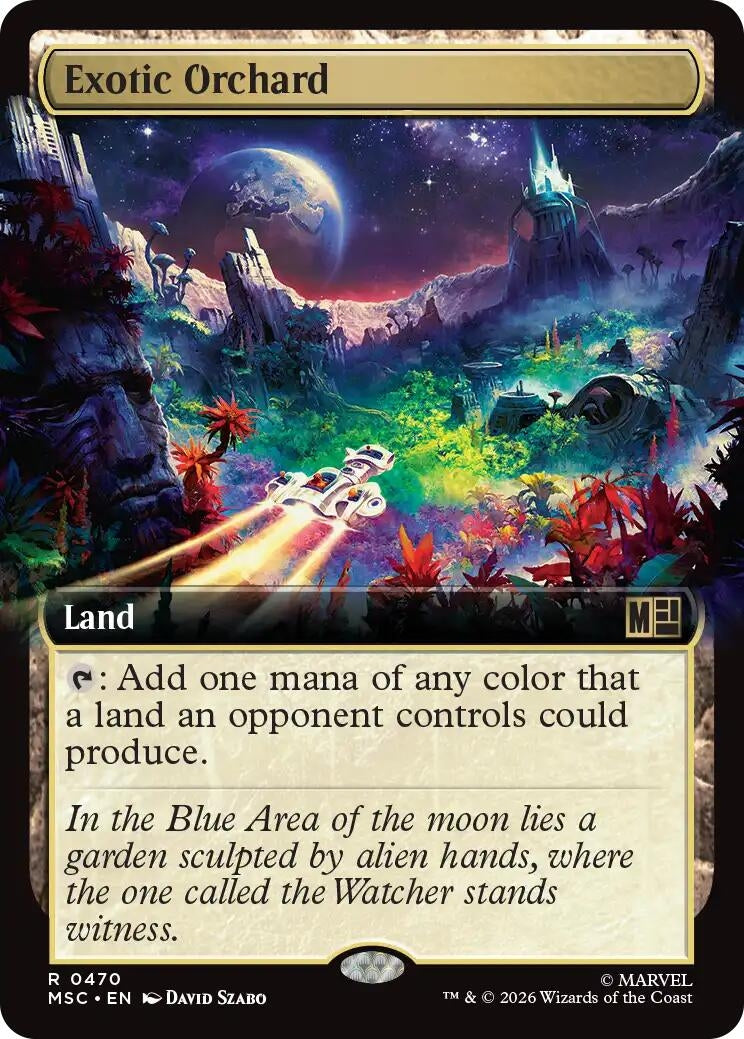 Image for Exotic Orchard (Extended Art) (470) (MSC) - Magic: The Gathering