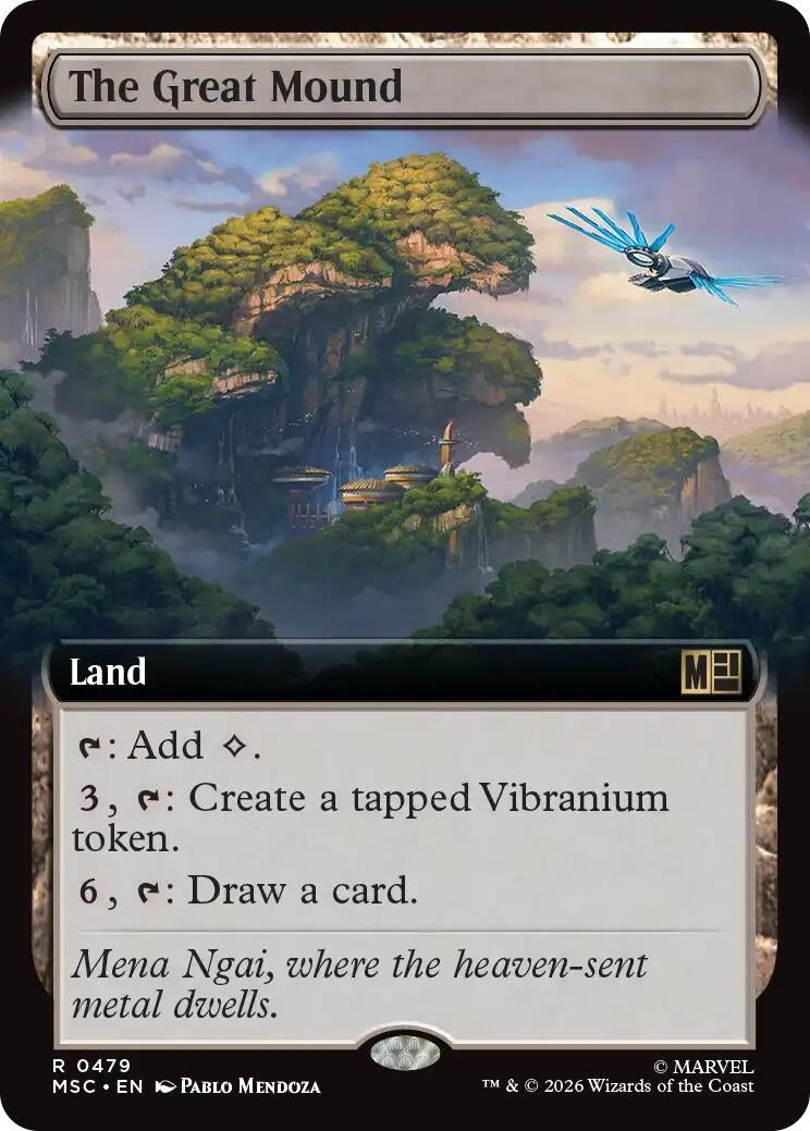 Image for The Great Mound (Extended Art) (479) (MSC) - Magic: The Gathering