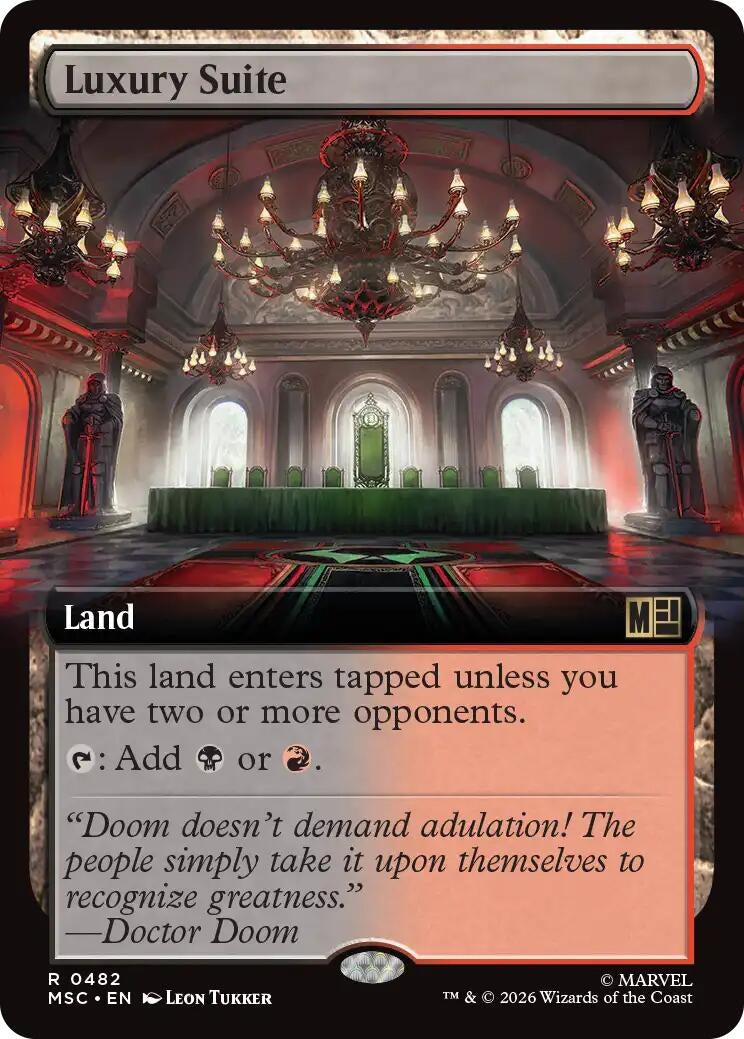 Image for Luxury Suite (Extended Art) (482) (MSC) - Magic: The Gathering