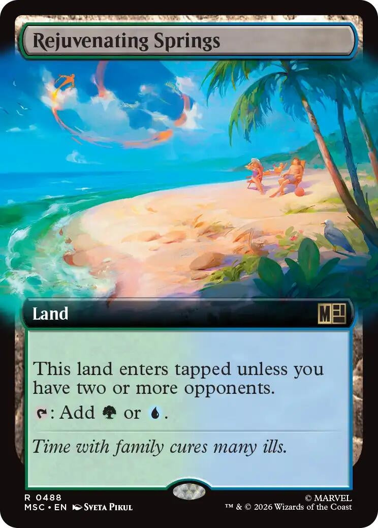 Image for Rejuvenating Springs (Extended Art) (488) (MSC) - Magic: The Gathering
