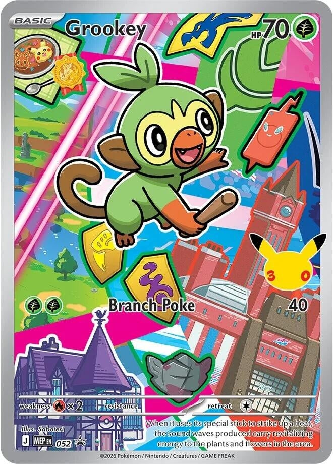 Image for Grookey - 052 (052) (MEP) - Pokemon