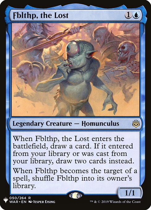 Fblthp, the Lost - The List - WAR-50