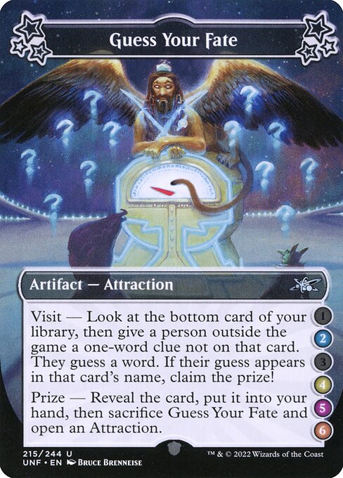 Guess Your Fate - Unfinity - 215c