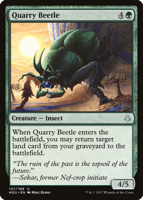 Quarry Beetle - Hour of Devastation - 127