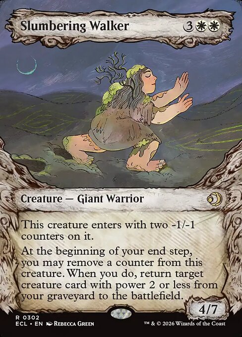 Slumbering Walker - Lorwyn Eclipsed - 302