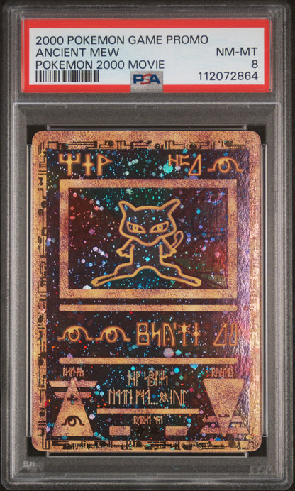 ANCIENT MEW POKEMON 2000 MOVIE 2000 POKEMON GAME MOVIE PSA NM-MT 8