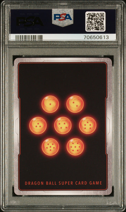 GOHAN, PWR RECLAIMED SON GOHAN RARE 2022 DRAGON BALL SUPER CARD GAME SERIES 19 FIGHTER'S AMBITION PSA GEM MT 10