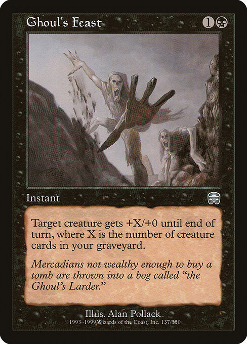 Ghoul's Feast - Mercadian Masques - 137