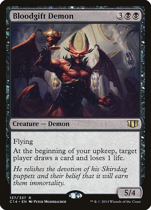 Bloodgift Demon - Commander 2014 - 137