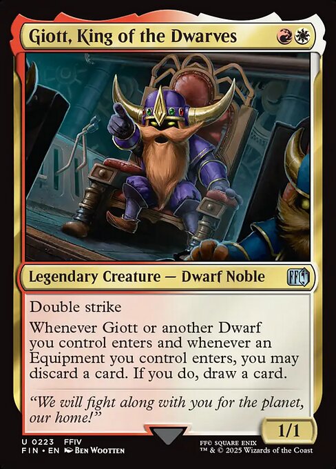 Giott, King of the Dwarves - Final Fantasy - 223