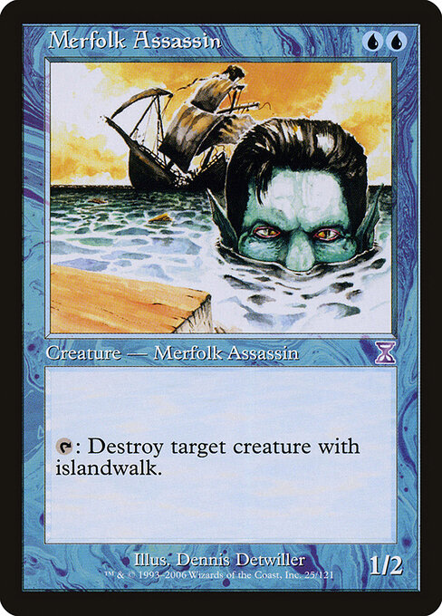 Merfolk Assassin - Time Spiral Timeshifted - 25
