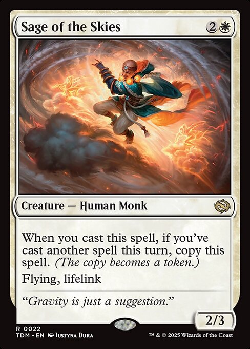 Sage of the Skies - Tarkir: Dragonstorm - 22