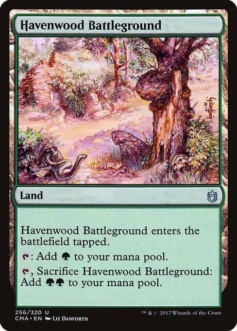 Havenwood Battleground - Commander Anthology - 256