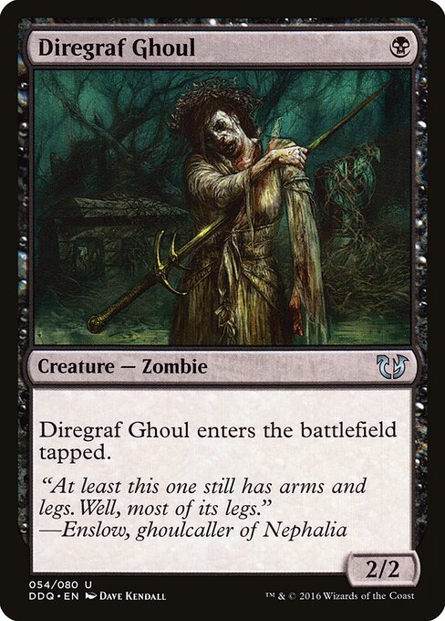 Diregraf Ghoul - Duel Decks: Blessed vs. Cursed - 54