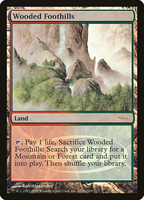 Wooded Foothills - Judge Gift Cards 2009 - 10