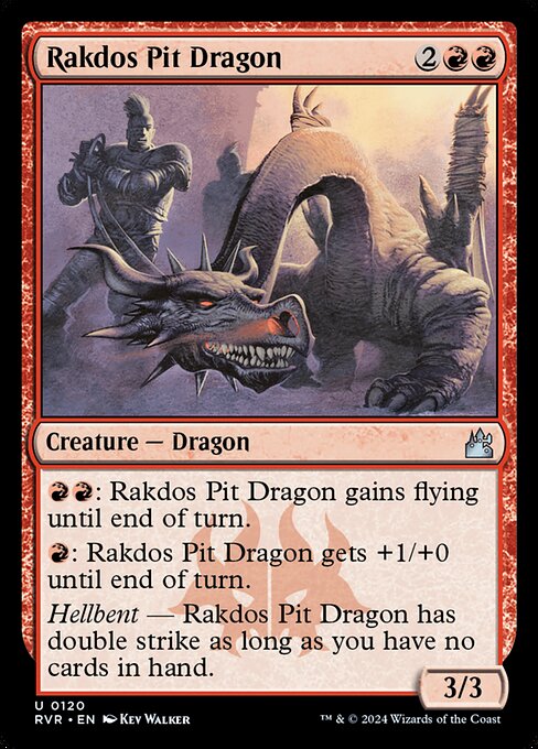 Rakdos Pit Dragon - Ravnica Remastered - 120