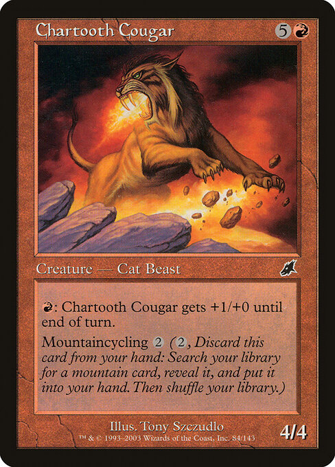 Chartooth Cougar - Scourge - 84