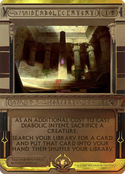 Diabolic Intent - Amonkhet Invocations - 22
