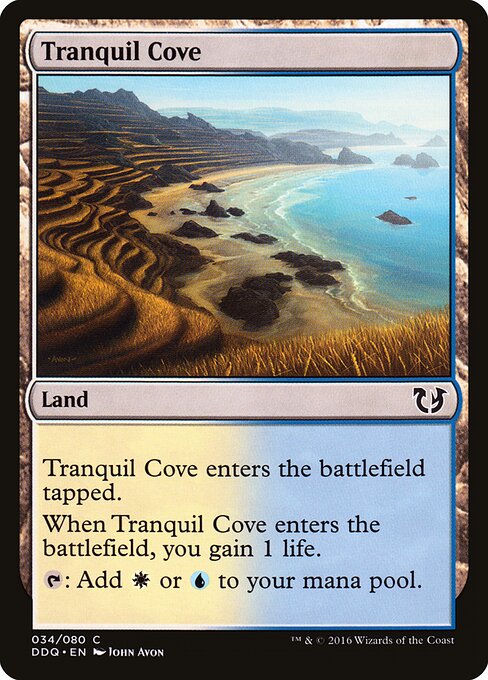 Tranquil Cove - Duel Decks: Blessed vs. Cursed - 34