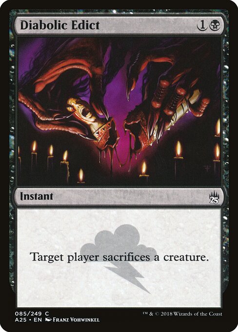 Diabolic Edict - Masters 25 - 85