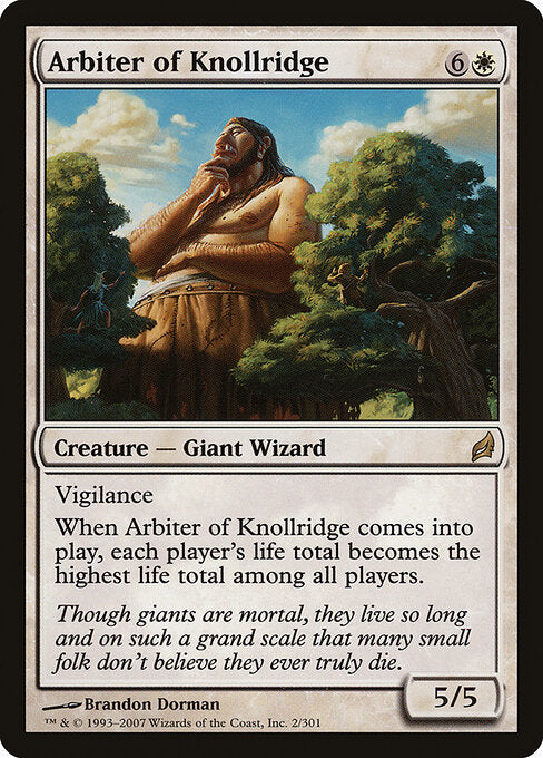 Arbiter of Knollridge - Lorwyn - 2