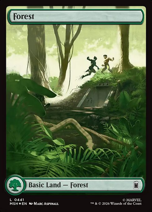 Forest - Marvel Super Heroes - 441