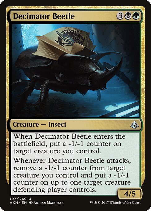 Decimator Beetle - Amonkhet - 197