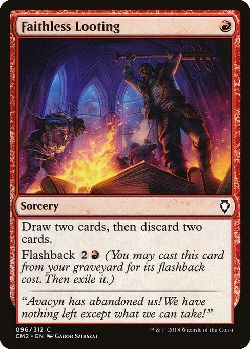 Faithless Looting - Commander Anthology Volume II - 96
