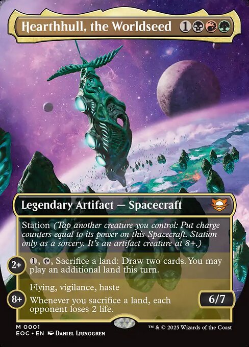 Hearthhull, the Worldseed - Edge of Eternities Commander - 1