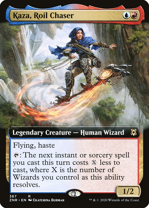 Kaza, Roil Chaser - Zendikar Rising - 367
