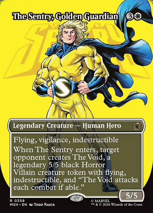 The Sentry, Golden Guardian - Marvel Super Heroes - 358