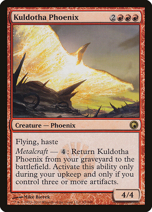 Kuldotha Phoenix - Scars of Mirrodin - 95