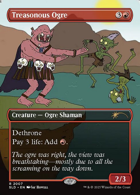 Treasonous Ogre - Secret Lair Drop - 2007