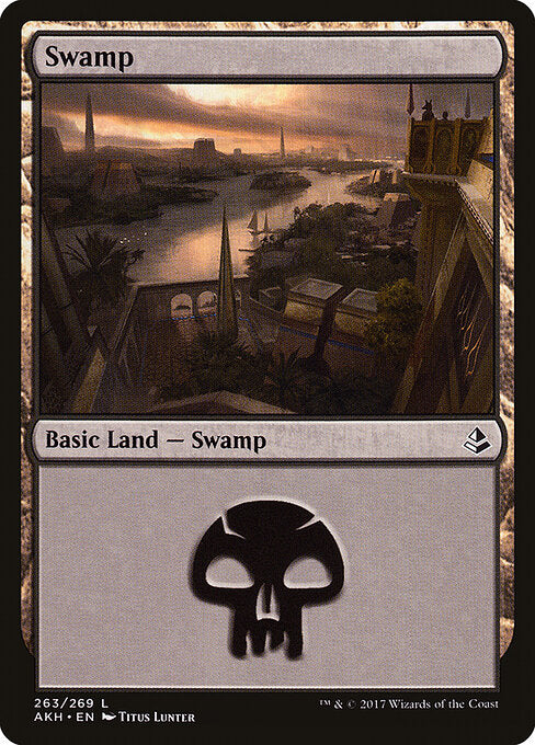 Swamp - Amonkhet - 263