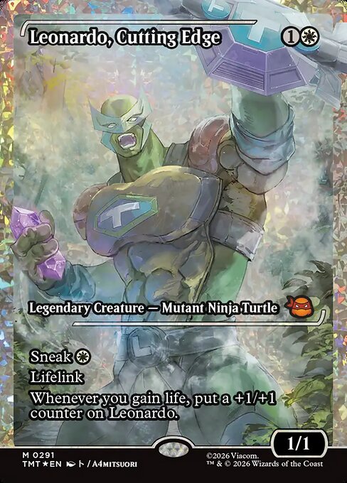 Leonardo, Cutting Edge - Teenage Mutant Ninja Turtles - 291