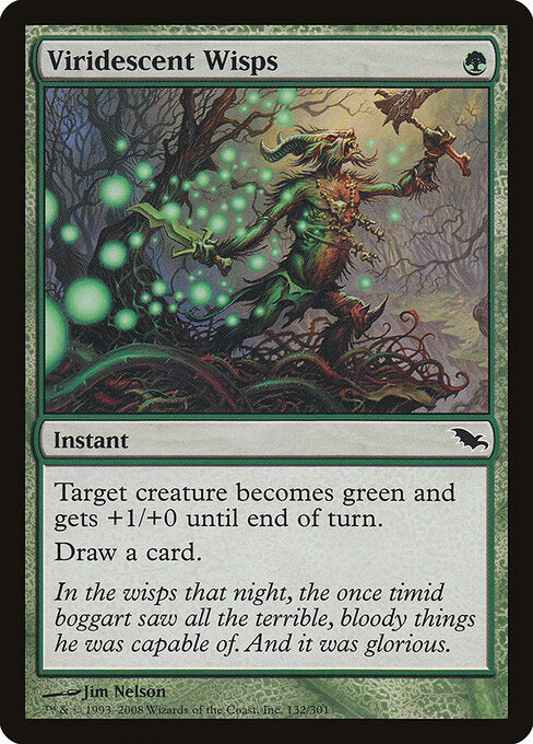 Viridescent Wisps - Shadowmoor - 132