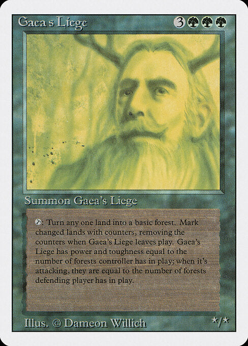 Gaea's Liege - Revised Edition - 198
