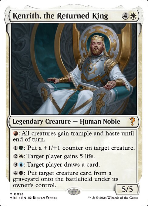 Kenrith, the Returned King - Mystery Booster 2 - 13