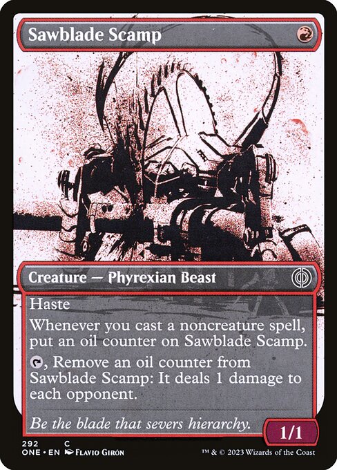 Sawblade Scamp - Phyrexia: All Will Be One - 292