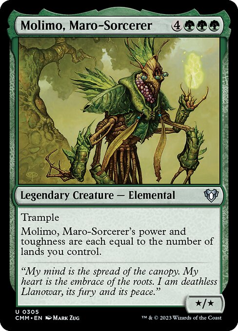 Molimo, Maro-Sorcerer - Commander Masters - 305