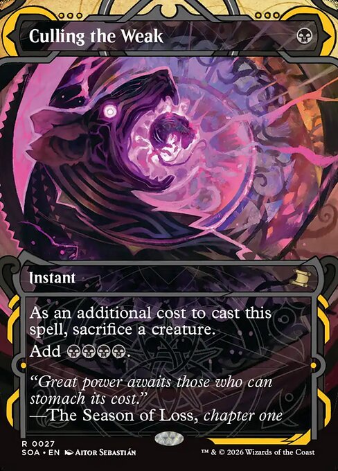 Culling the Weak - Secrets of Strixhaven Mystical Archive - 27