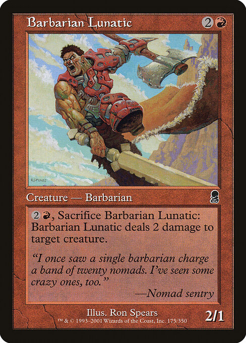 Barbarian Lunatic - Odyssey - 175