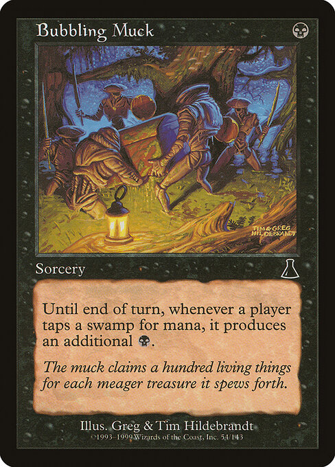 Bubbling Muck - Urza's Destiny - 54
