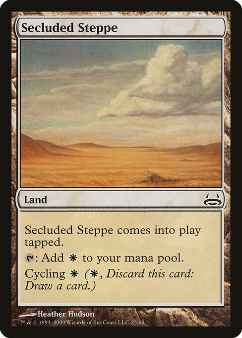 Secluded Steppe - Duel Decks: Divine vs. Demonic - 25