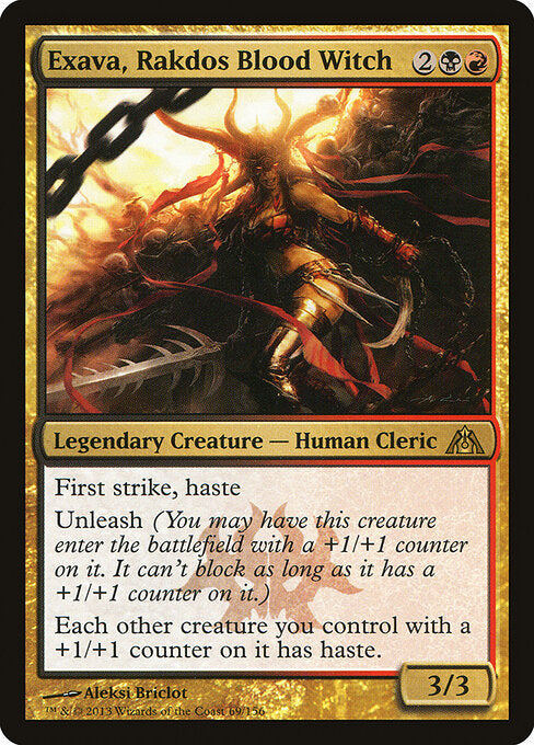 Exava, Rakdos Blood Witch - Dragon's Maze - 69