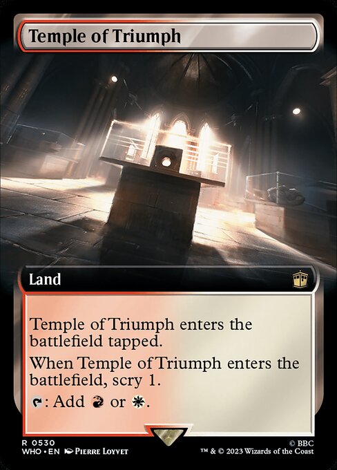 Temple of Triumph - Doctor Who - 530