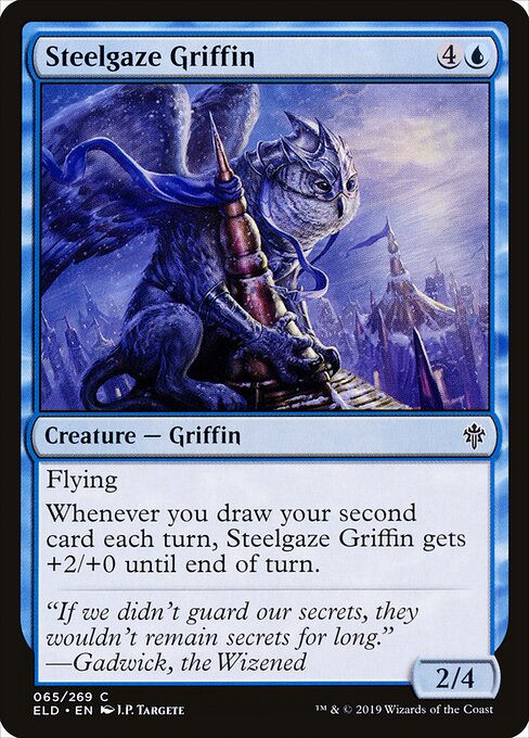 Steelgaze Griffin - Throne of Eldraine - 65