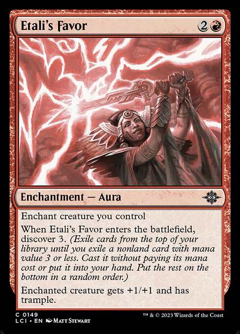 Etali's Favor - The Lost Caverns of Ixalan - 149